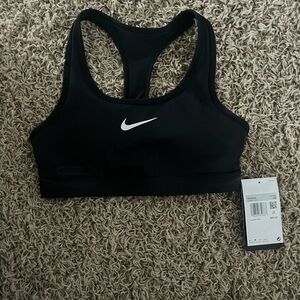 Nike Women's Black Racerback Sports Bra